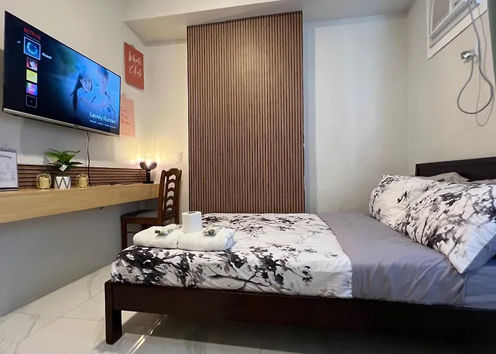 アパート Aika'S Studio In Uptown Cebu, Pool & Gym, Supermarket Downstairs