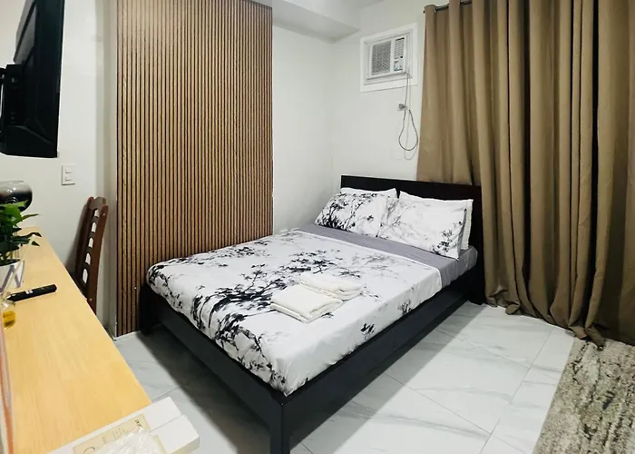 アパート Aika'S Studio In Uptown Cebu, Pool & Gym, Supermarket Downstairs セブ市